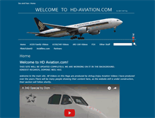 Tablet Screenshot of hd-aviation.com
